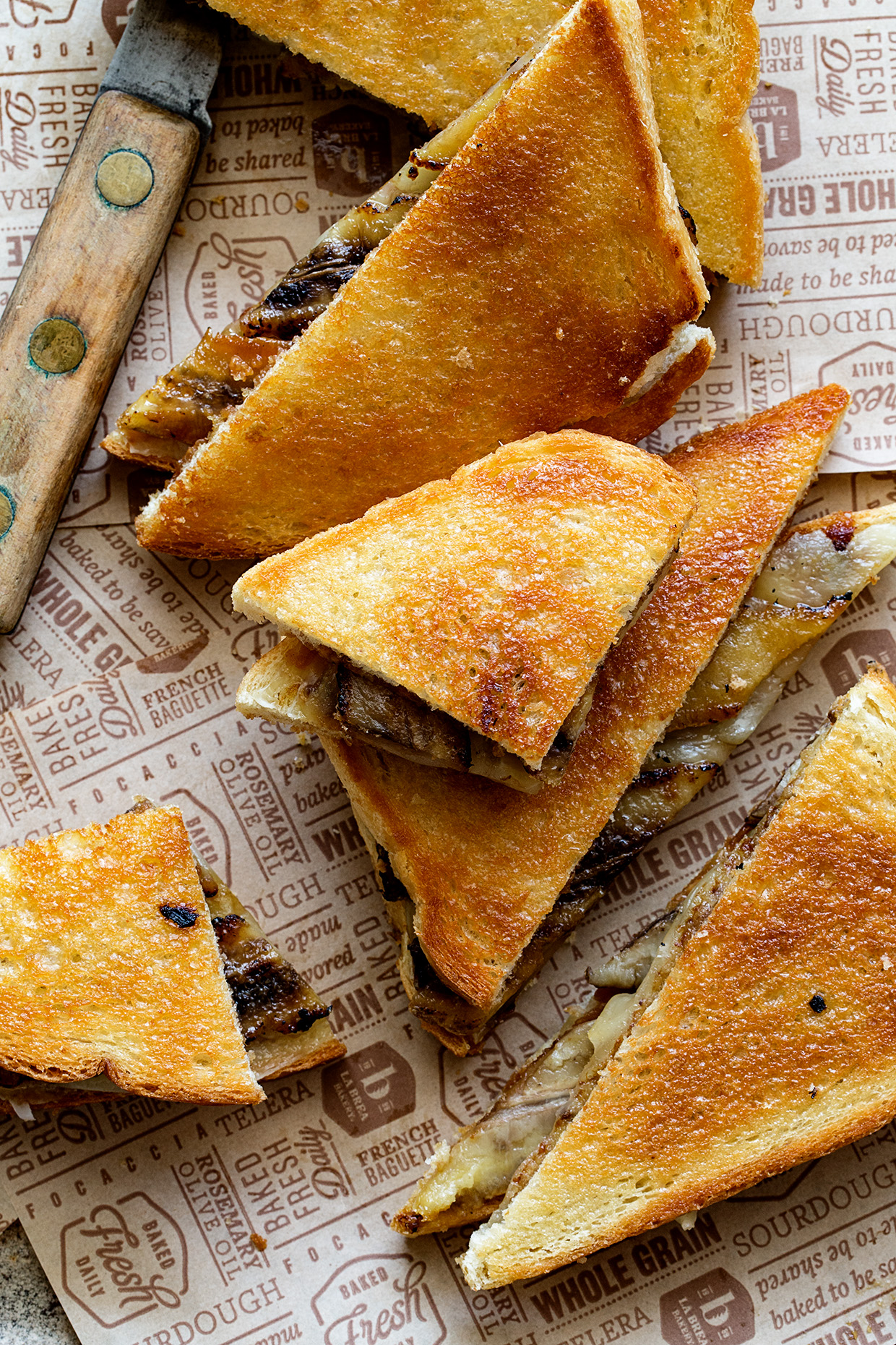 Breakfast Grilled Cheese Sandwich - Dad With A Pan