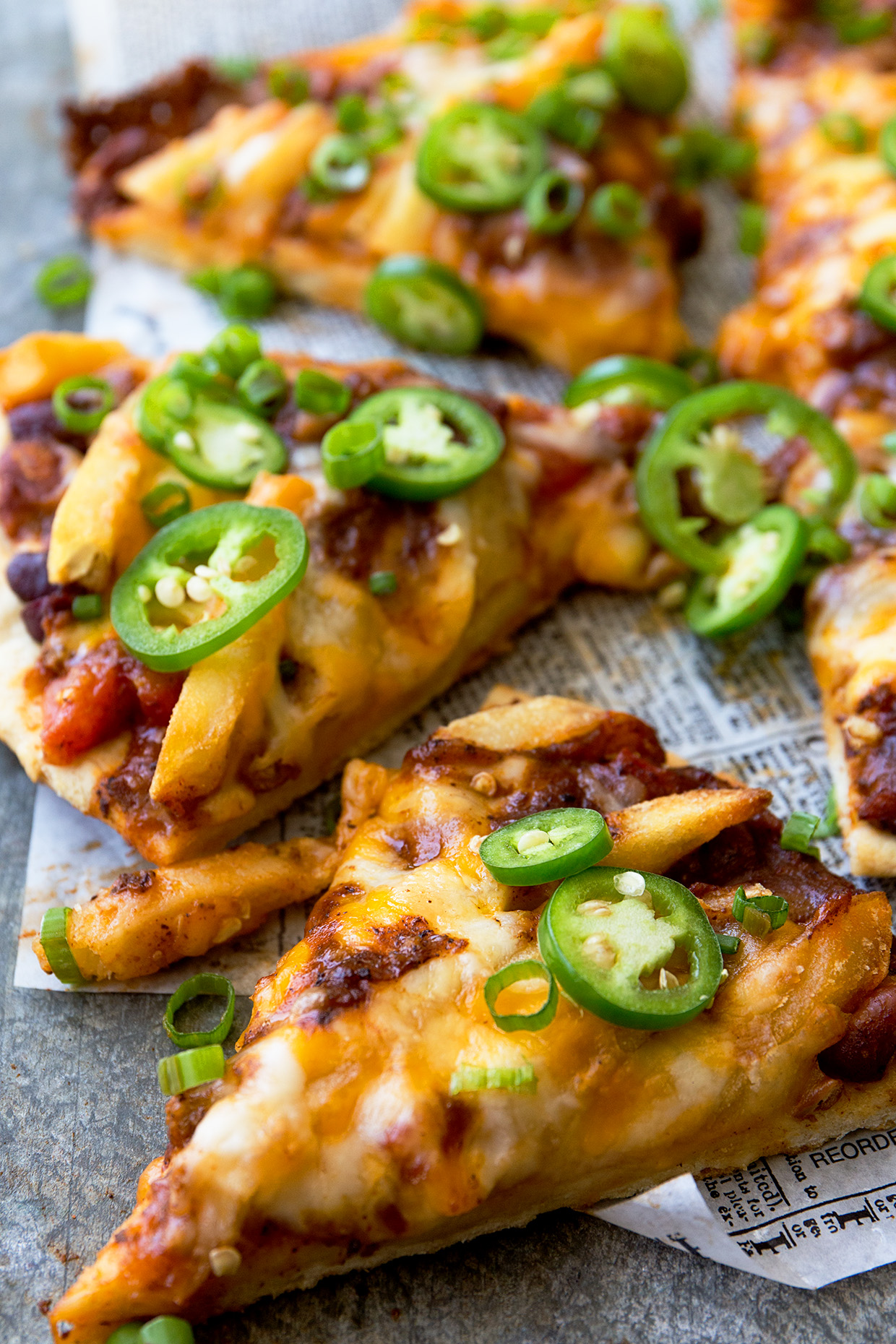 Chili Cheese Fries Pizza - Real Food by Dad