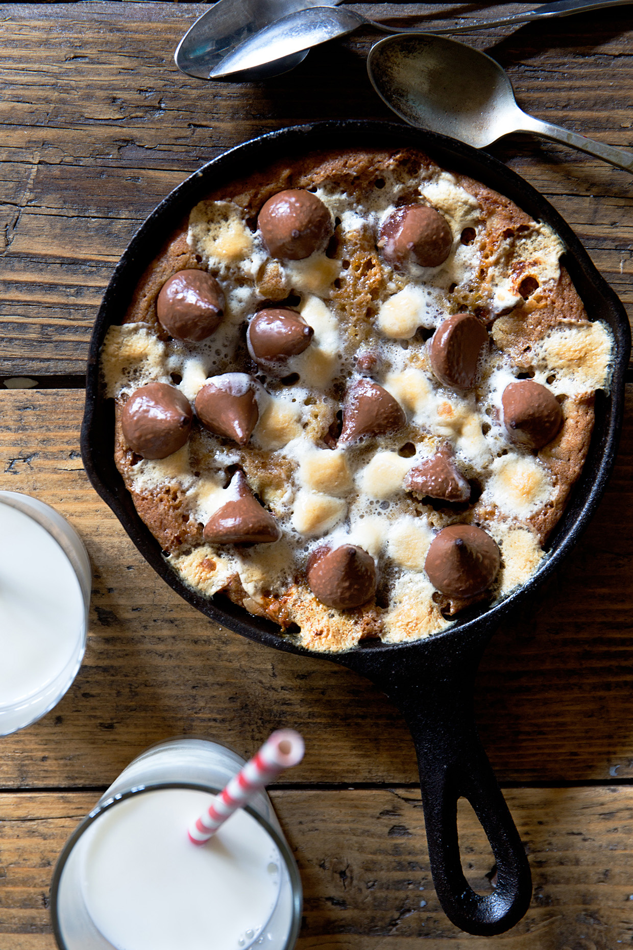 Smores Skillet Cookie | Real Food by Dad