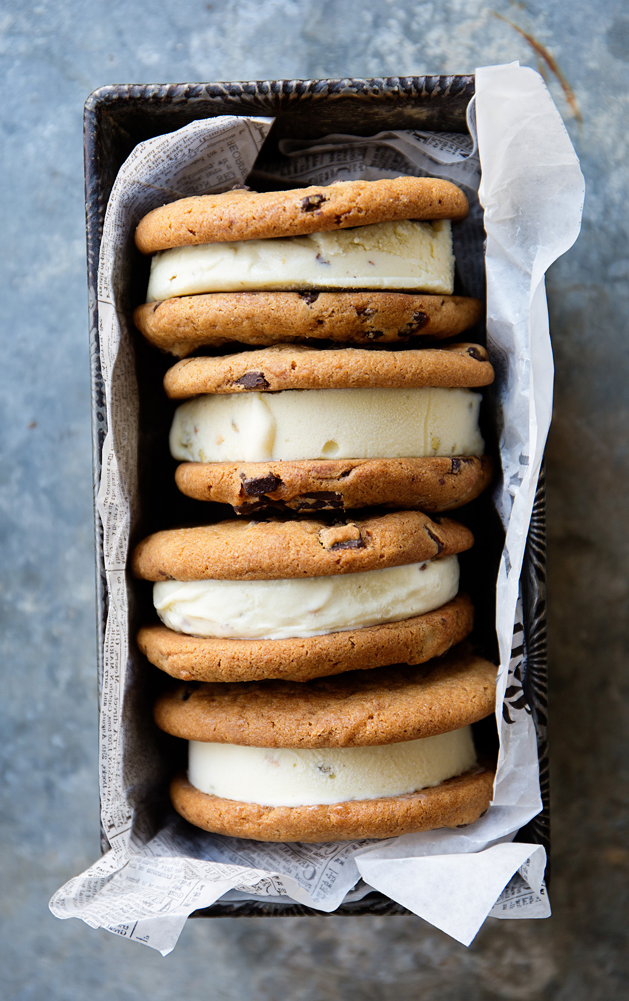 Otis Spumkmeyer Chocolate Chunk Ice Cream Sandwiches | Real Food by Dad