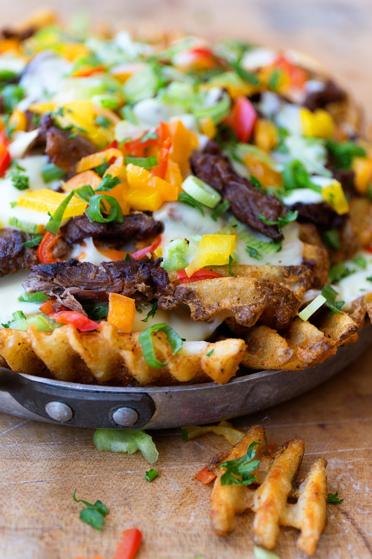 Philly Cheesesteak Nachos - Real Food by Dad