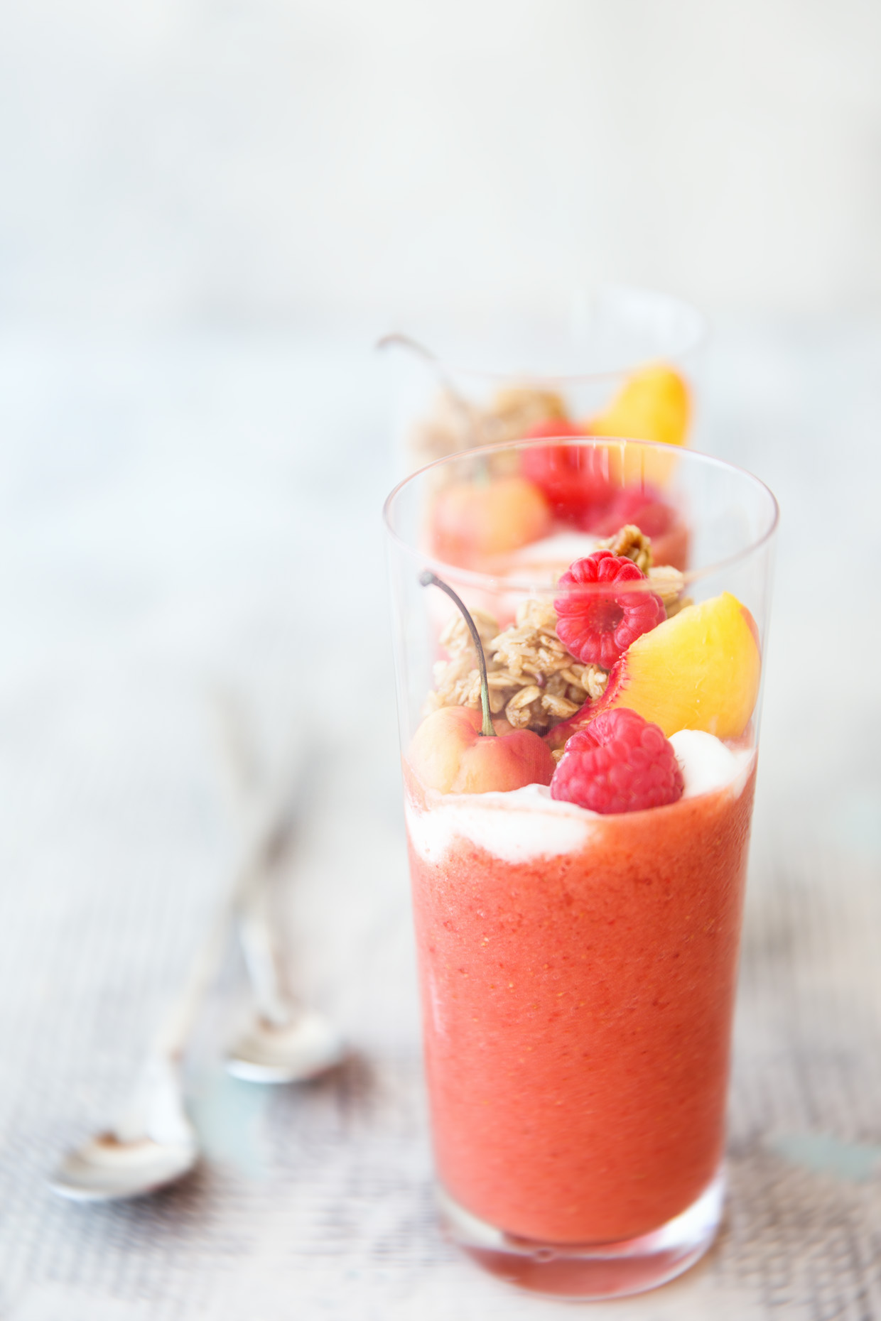 Strawberry Nectarine Smoothie | Real Food by Dad