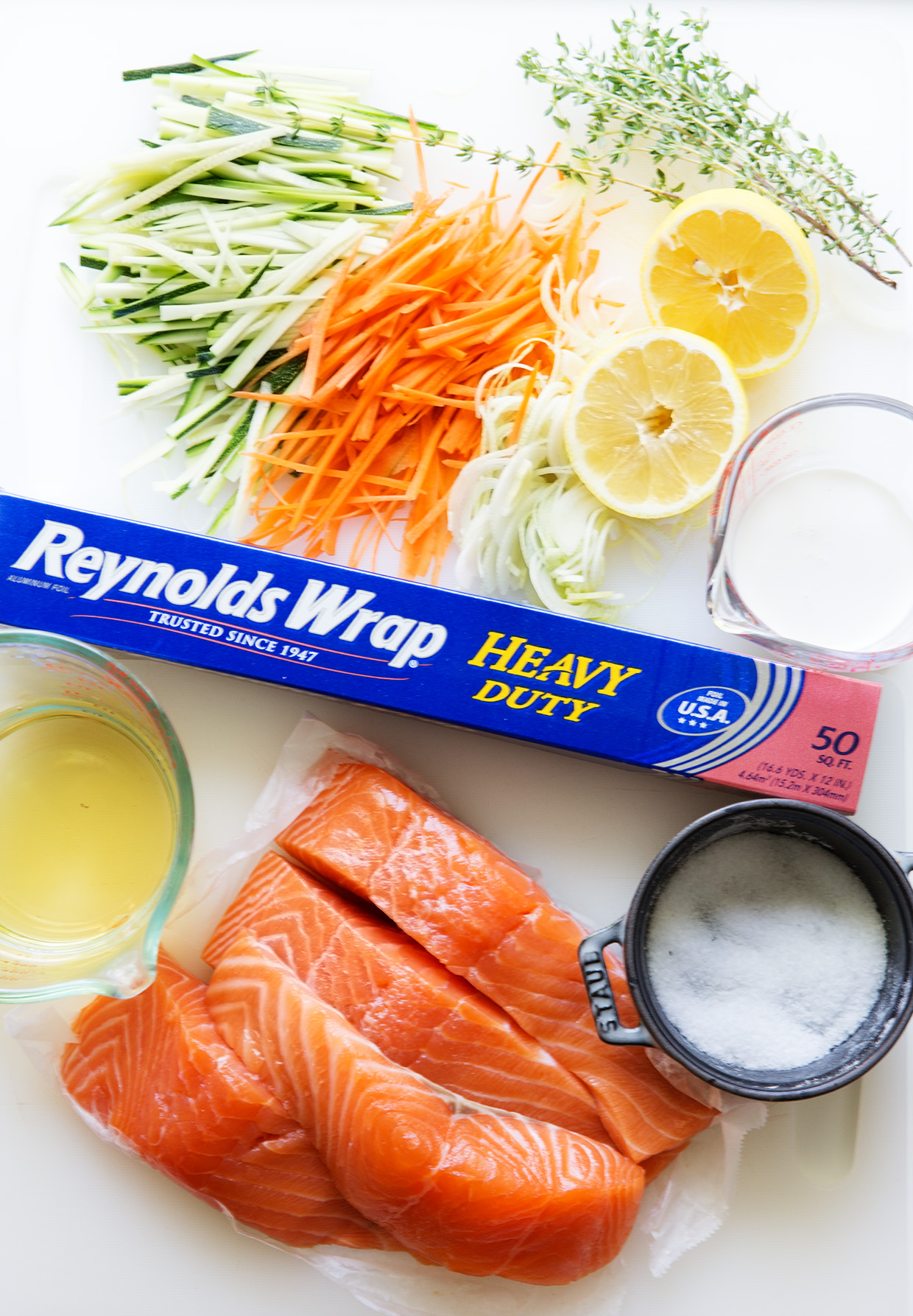 Salmon and Veggies in Foil Pack | Prep | Real Food by Dad
