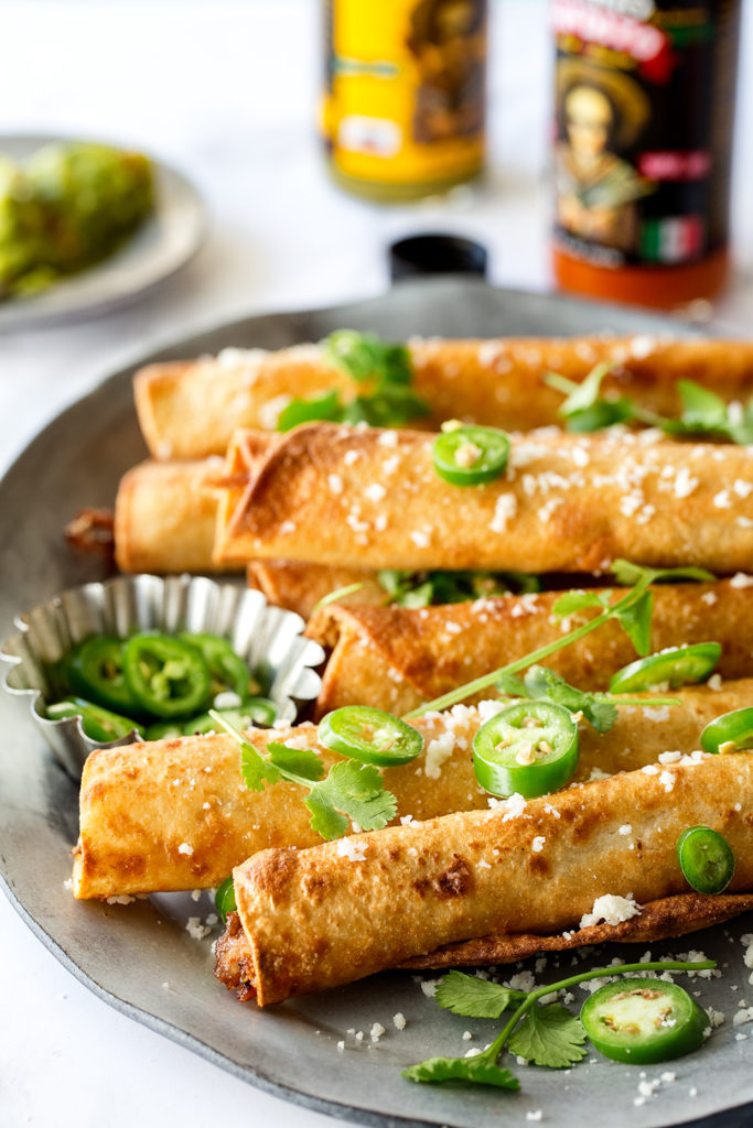 Pulled Pork Taquito via Real Food by Dad