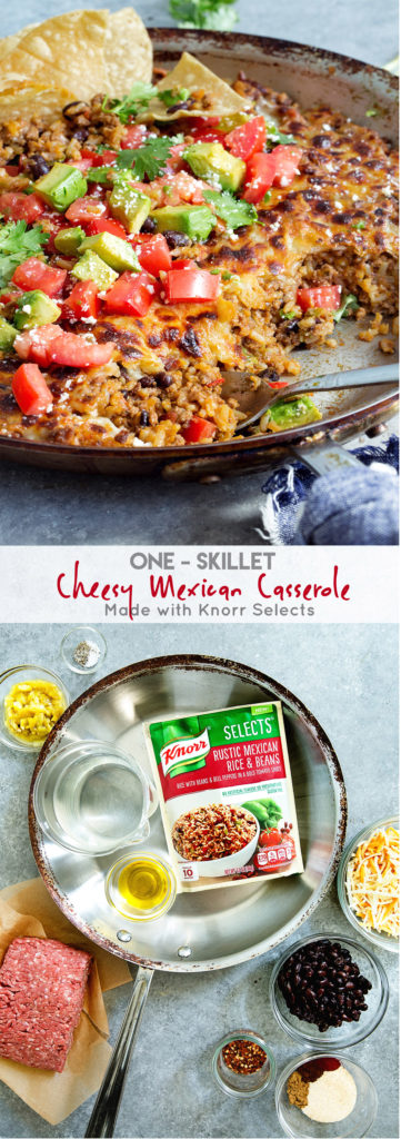 One-Skillet Cheesey Mexican Casserole