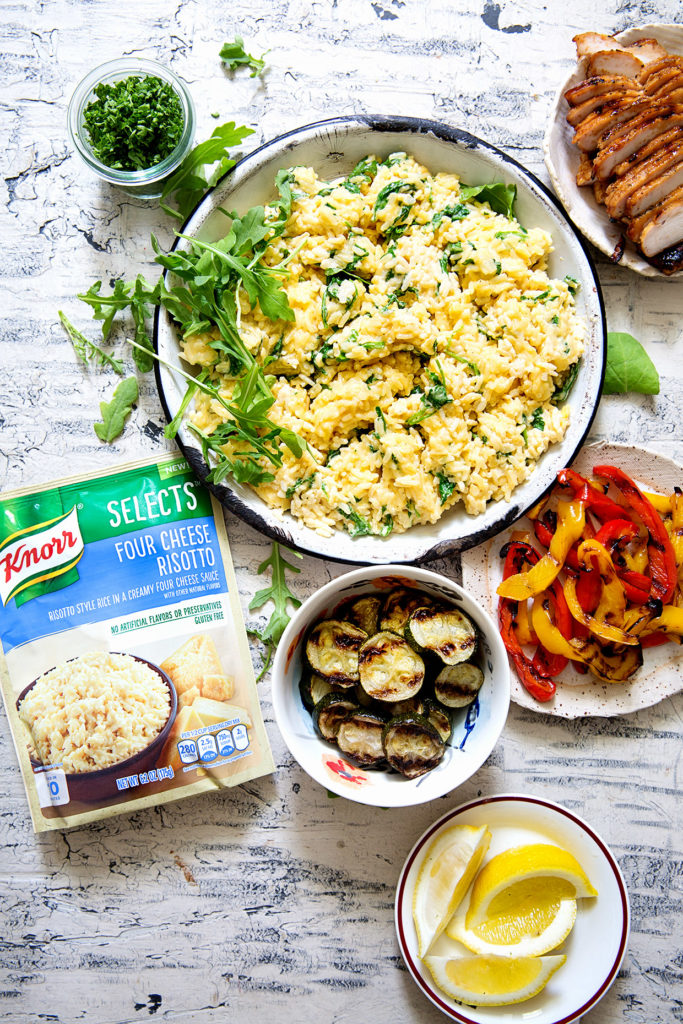 Grilled Chicken and Veggie Risotto - Real Food by Dad