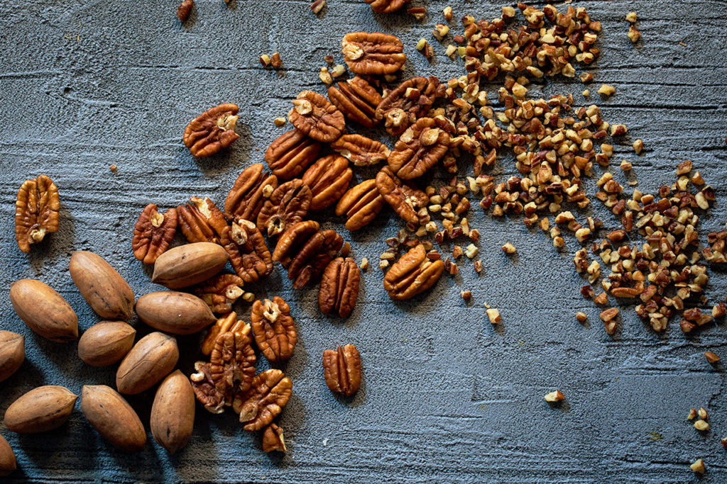 Pecans Whole to Pieces Progression Real Food by Dad