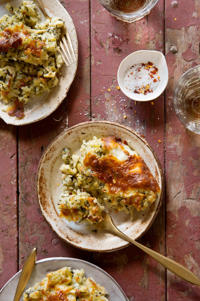 Spinach and Artichoke Rice Casserole Real Food by Dad