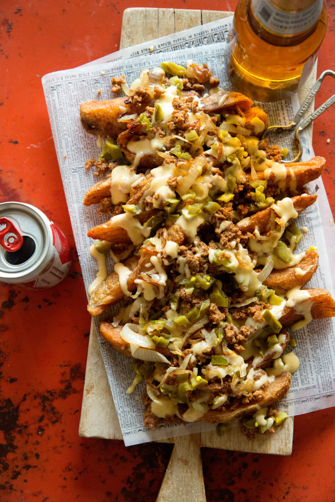 Cheeseburger Frachos via Real Food by Dad