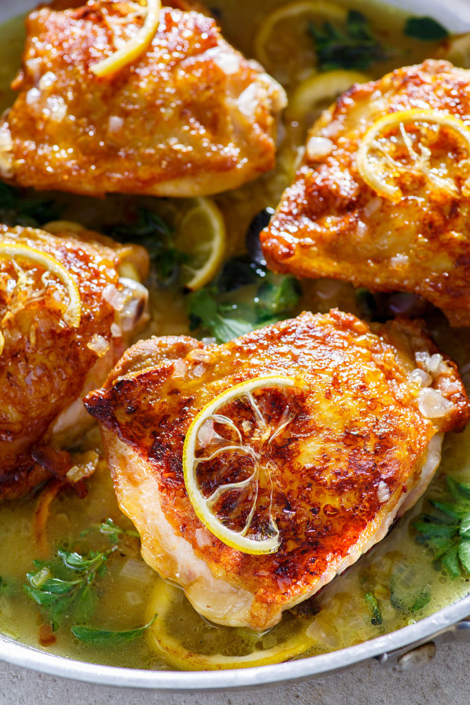 Roasted Chicken Thighs with Lemon and Oregano - Real Food by Dad