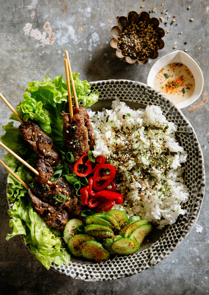 Skewered Beef Bowl Real Food by Dad