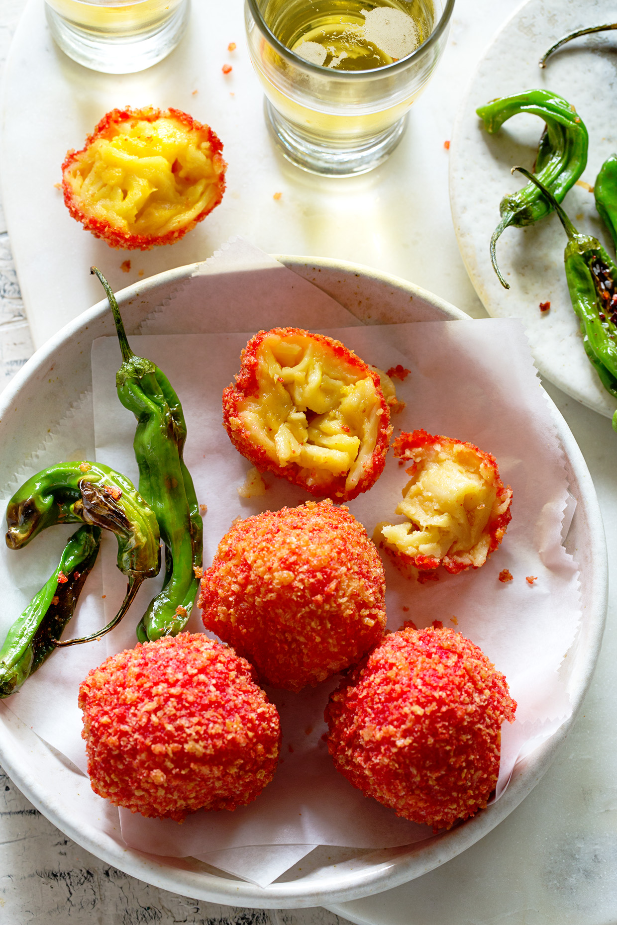 Mac and cheese balls