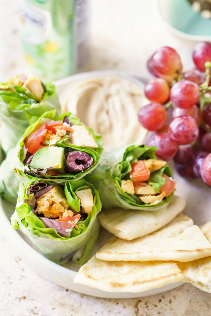 Mediterranean Greek Salad Wrap Recipe