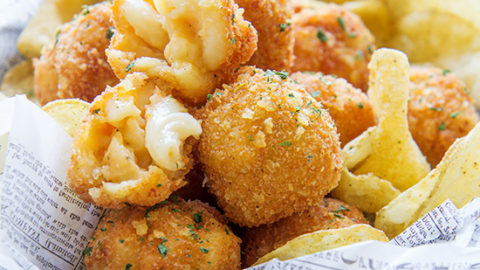 fried mac and cheese balls recipe