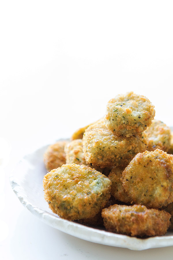 Green Pepper Fried Zucchini