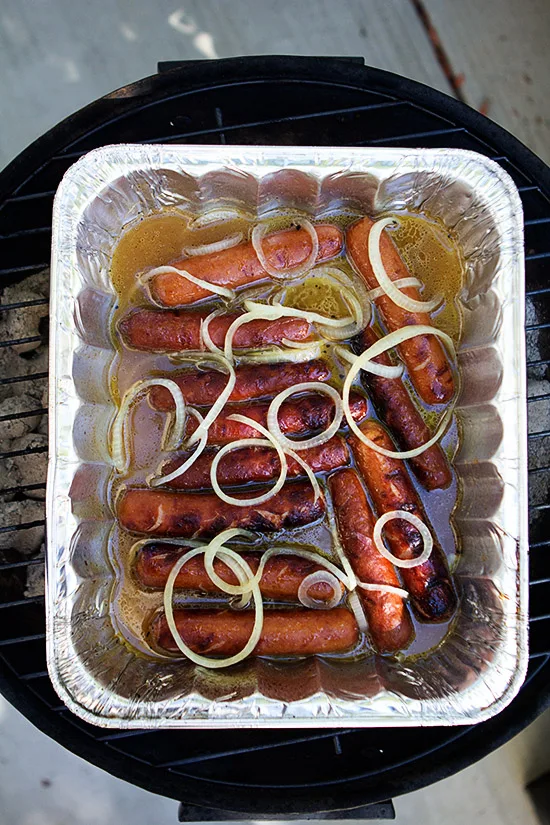 Johnsonville Brat Hot Tub - Real Food by Dad