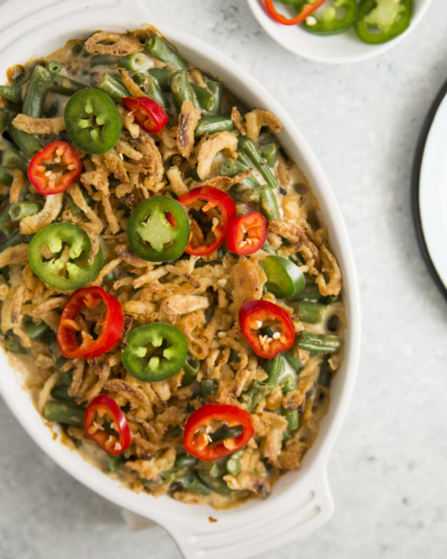 Spicy Green Bean Casserole - Real Food by Dad