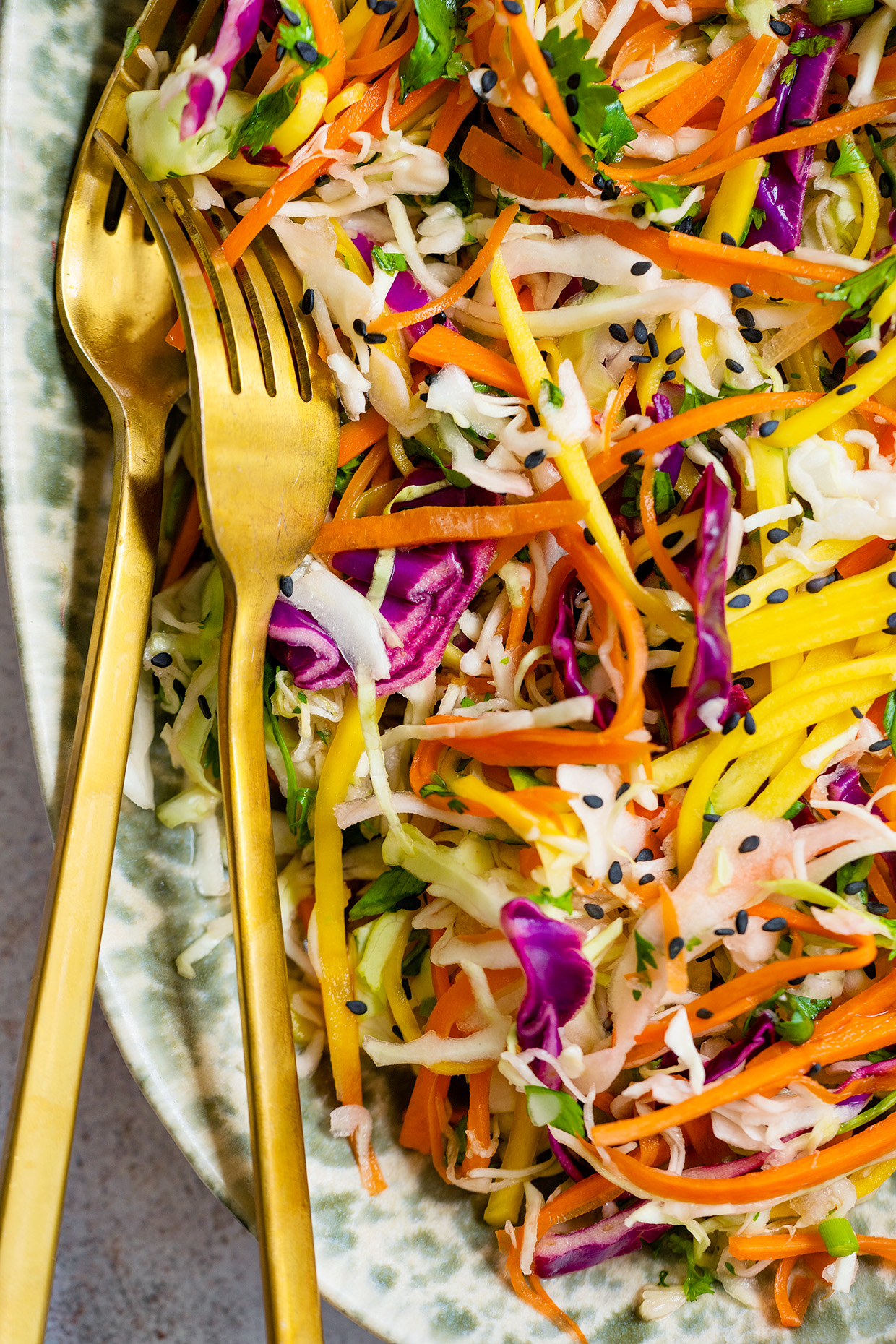 Easy Mango Slaw - Real Food by Dad