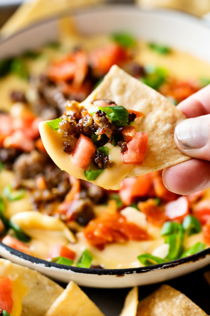 Meat Lovers Queso