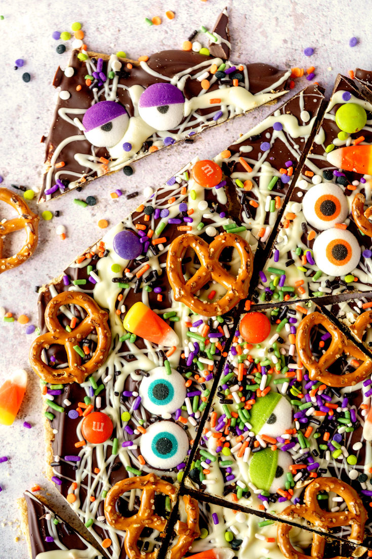 Halloween Cookie Bark