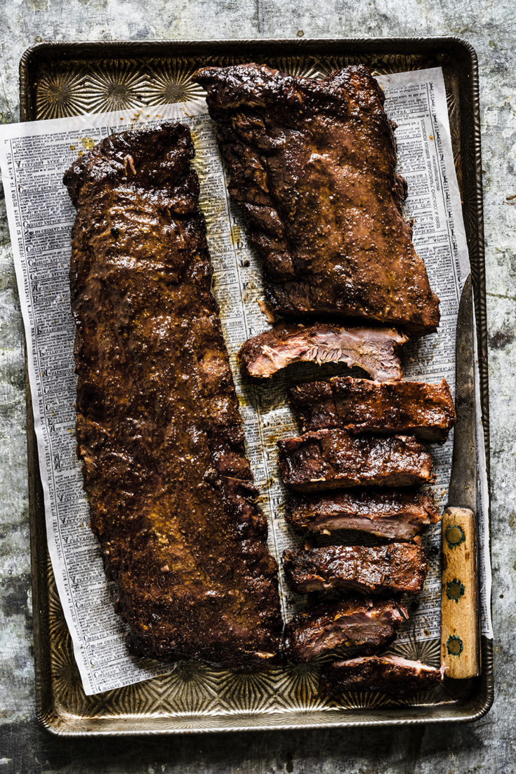 Grilled Jerk Baby Back Ribs