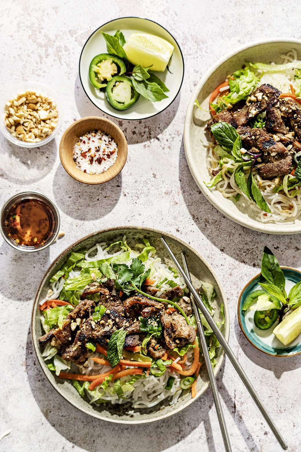 Grilled Vietnames Pork Bowl