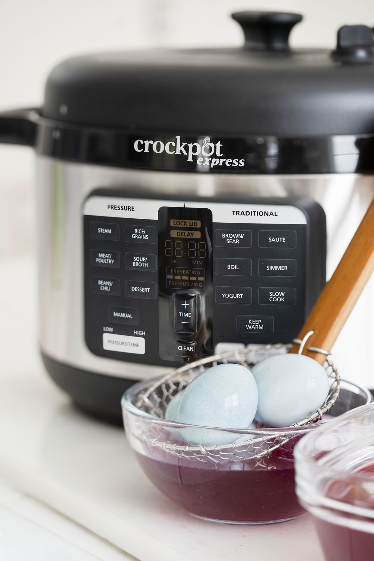 Crock pot express boiled eggs hot sale