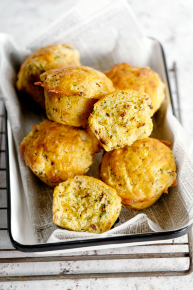 Savory Bacon and Chive Corn Muffins