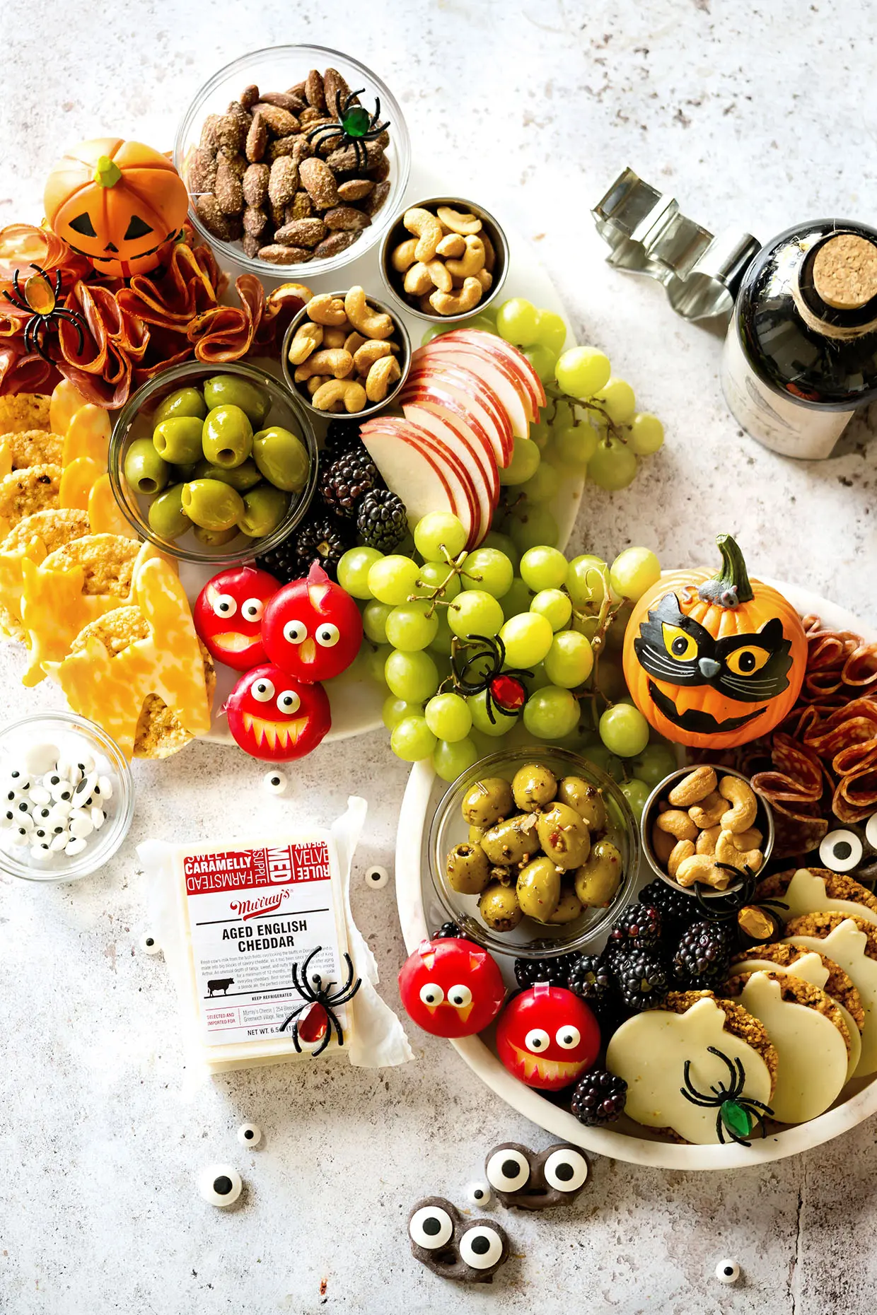 Halloween Snack Board for Kids - Together to Eat - Family Meals