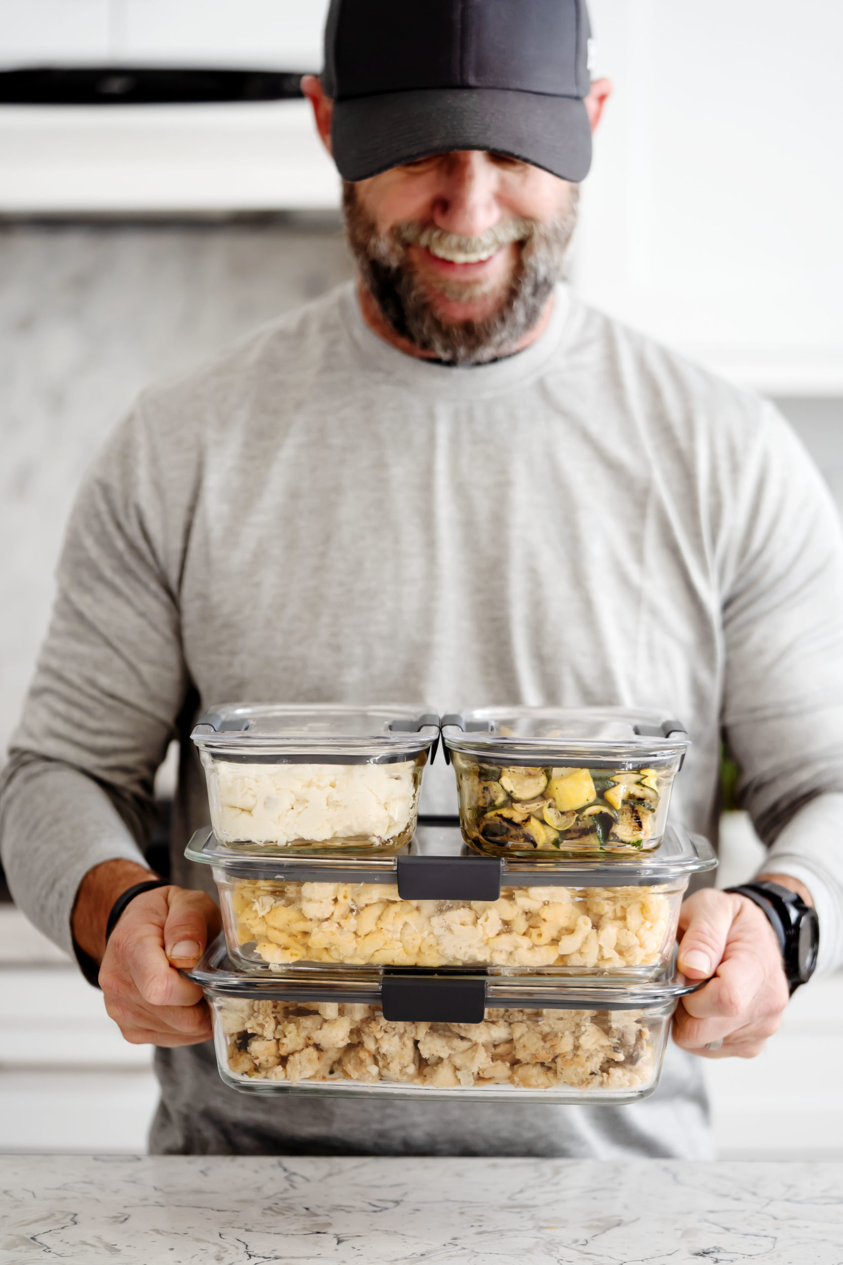 Fridge to Oven Leftovers with Rubbermaid Brilliance Glass Food