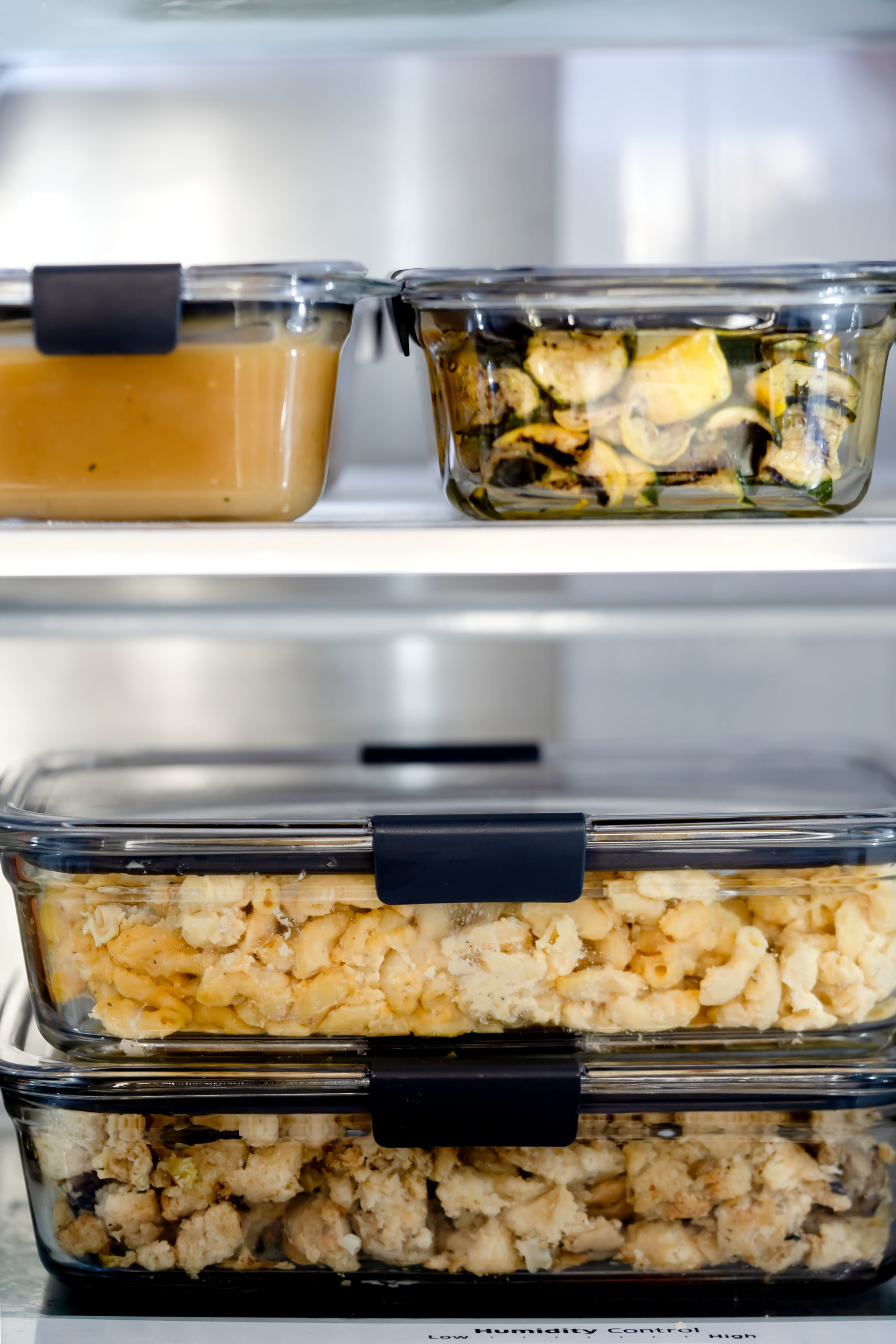 Fridge to Oven Leftovers with Rubbermaid Brilliance Glass Food